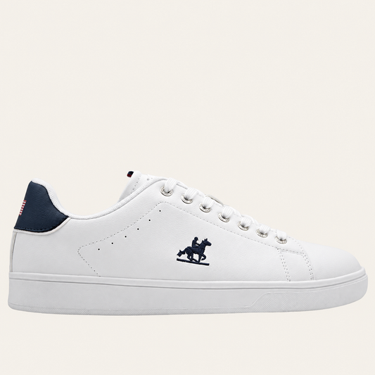 Zapatillas U.S. Grand Polo Classic — Blanco y Azul